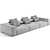 B&B Italia Andy Sofa 346cm 3D model small image 3