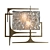 Elegant Geometric Glass Wall Lamp 3D model small image 7