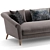 Sophisticated Parlor Sofa 2 3D model small image 3