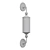 Alkes Modern Bronze Wall Sconce 3D model small image 2