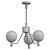 Sleek Modern Tum Lamp Model 3D model small image 2