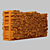 Modern Firewood Decor Pack 3D model small image 1