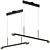Minimalist Linear Suspension Light Fixture 3D model small image 1