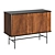 Medina Modern 2-Door Sideboard 3D model small image 1