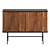 Medina Modern 2-Door Sideboard 3D model small image 3