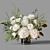 Elegant Floral Decor Set 3D model small image 1