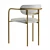 Sleek Parker Dining Chair by StyleMeGDH 3D model small image 3