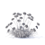 Coastal Armeria Plants Set 3D model small image 3