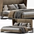 Cattelan Ludovic Bed 3D Model 3D model small image 1