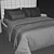 Meridiani Stone Plus 3D Bed 3D model small image 4