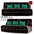 Mebleka Cloud Furniture Set 3D model small image 1