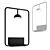 Modern LED Metal Wall Lamp 3D model small image 1