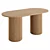 Homary Farmhouse 63 Dining Table 3D model small image 4