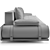 Luxury Modular Donovan Roll Sofa 3D model small image 5