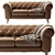 Natuzzi Italia ORFEO 2015 Sofa 3D model small image 5