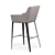 Sleek Dunbar Barstool Design 3D model small image 3