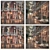Set of Wall Art and Frames 3D model small image 2