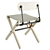 Portable Folding Chair 2015 Model 3D model small image 2