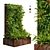 Outdoor Greenwall Plant Box 3D 3D model small image 1