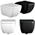 Villeroy & Boch Collaro Toilet 3D model small image 1