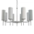 Sleek Gracilis 2648-9P Glass Render 3D model small image 2