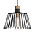 Villegas Geometric Pendant Light 3D model small image 1