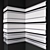 BelloDeco P16-P20 Floor Moldings 3D model small image 3