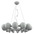 Sleek Metal Table Lamp Design 3D model small image 2