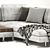Modern Ermes Sofa Rendered in V-Ray 3D model small image 2