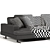 Modern Ermes Sofa Rendered in V-Ray 3D model small image 3