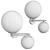 Modern Wall Lamp Design Poldi 3D model small image 2