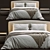 Elegant Flou Olivier Bed Frame 3D model small image 4