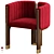 Crawford Dining Chair 3D Model 3D model small image 3