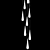 Sleek IT-Drop Pendant Light 3D model small image 2