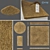 Thatched Roof Constructor Set 3D model small image 1