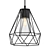 Modern Geometric Pendant Light 3D model small image 1