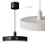 NYMÅNE Pendant Lamp, Wireless Dimmable 3D model small image 2