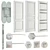 Brush Metal Doors & Handles 3D model small image 8