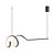 Spiral LED Tube Design Lamp 3D model small image 2