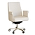 Elegant Ergonomic Task Chair 3D model small image 1