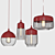 Nordic Glass Pendant LightgetModeling 3D 3D model small image 4