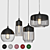 Nordic Glass Pendant LightgetModeling 3D 3D model small image 7