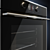 TEKA HLB 860 Oven, Black-SS 3D model small image 2