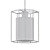 Modern Hanging Lamp Kalula 3D model small image 2