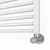 Margaroli Alba White Towel Warmer 3D model small image 3