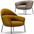 Elegant SWALE Armchair, LaCividina Vol. 2 3D model small image 8