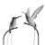 Sagarti Alba Table Decor 3D model small image 4