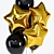 Party Foil Balloon Set 3D 3D model small image 6