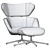 Elegant Camila Armchair Set 3D model small image 6