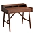 Sleek Scandinavian Style Desk 3D model small image 1
